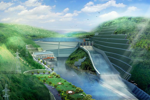 金坛老挝南塔河1号水电站项目